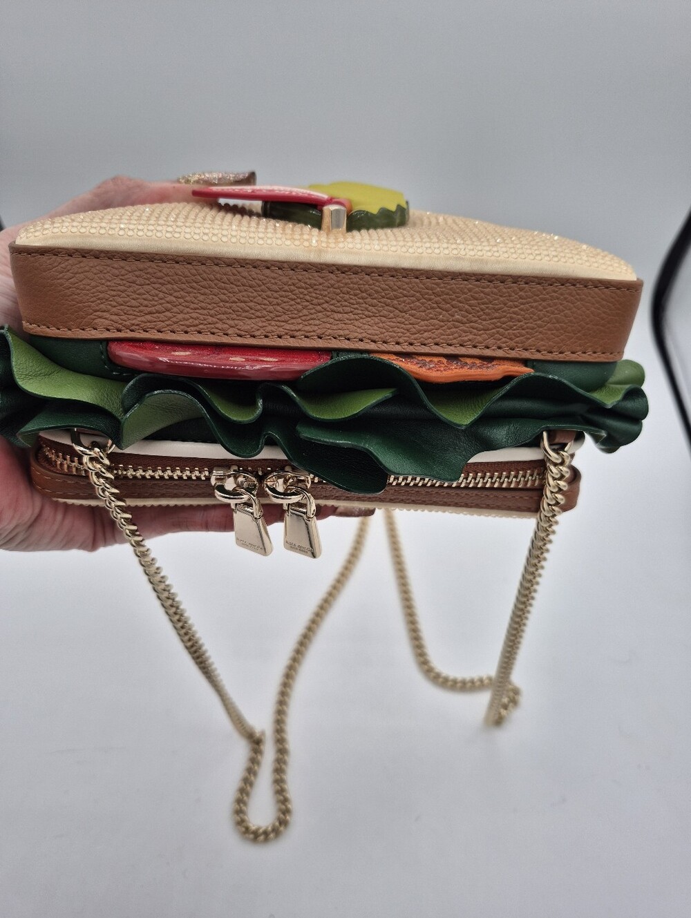kate spade Glamwich Sandwich Embellished Micro Crossbody Bag - Picture 6 of 8